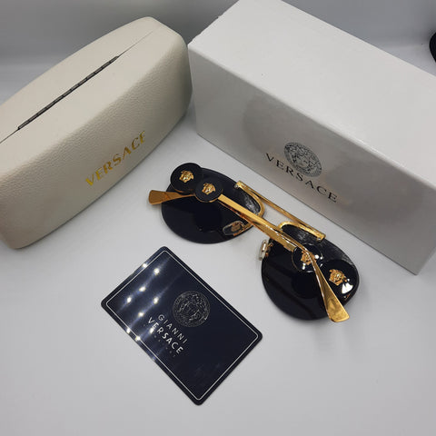 Solaires: VERSACE NOIR doré VE2250