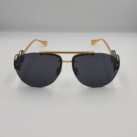 Solaires: VERSACE NOIR doré VE2250