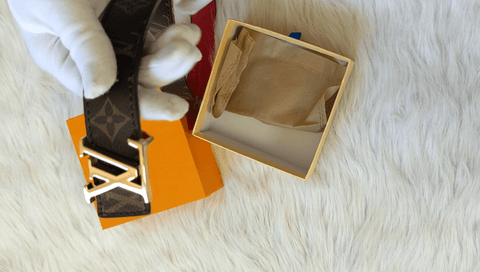 Ceinture Louis Vuitton en cuir pour femme 👩 - Luxoria® | Boutique de mode en Ligne 