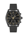 Montre Homme Boss Skytraveller – 1514150 Bracelet Acier Noir
